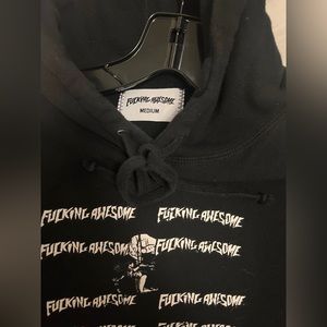 GENUINE Fucking Awesome (Skate brand) limited edition SOLD OUT black hoodie 🖤🛹